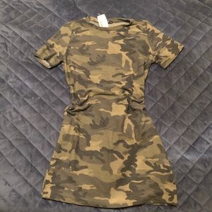 ❌SOLD❌ Camo T-shirt Dress